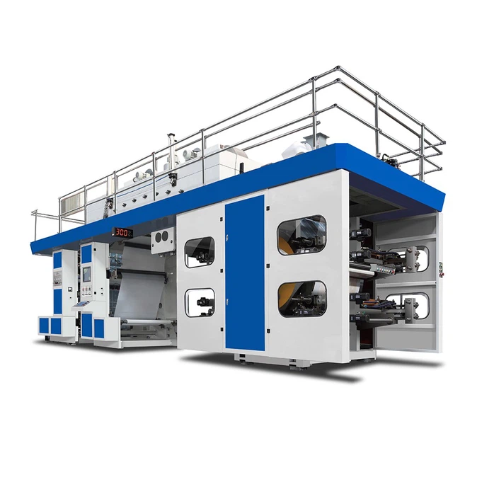 Central Drum Flexo Printing Machine